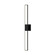 Planes LED Wall Sconce in Satin Black (69|2683.25)