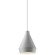Koma One Light Pendant in Bright Satin Aluminum (69|2750.16-E)