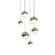 Grapes LED Pendant in Satin Nickel (69|2915.13-AST)