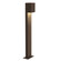 Box LED Bollard in Textured Bronze (69|7343.72-WL)