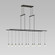 Suspenders 12 Light Pendant in Satin Black (69|S1G48K-JR181818-CL02)