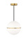 Hanea LED Pendant in Natural Brass (182|700TDHNE13NB-LED930)