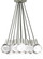 Mina LED Pendant in Satin Nickel (182|700TDMINAP11CBS-LEDWD)