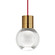 LED Pendant in Aged Brass (182|700TDMINAP1CRR-LEDWD)