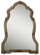 Agustin Mirror in Walnut Stained Wood w/Burnished (52|07632)