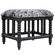 Rancho Bench in Matte Black Stained (52|23589)