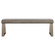 Acai Bench in Brushed Pewter (52|25118)