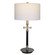 Maud One Light Table Lamp in Aged Black With Antique Brass (52|29991-1)
