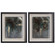 Rustic Framed Prints, Set/2 in Silver Leaf (52|35366)
