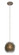 Urchin One Light Mini Pendant in Painted Chrome (137|169M01SCH)
