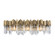 Matrix Three Light Bath in Havana Gold (137|309B03HG)