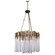 Matrix Nine Light Pendant in Havana Gold (137|309P09HG)