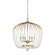 Voliere Six Light Pendant in Havana Gold (137|343P06HG)