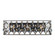 Windsor Three Light Bath in Carbon/Havana Gold (137|345B03CBHG)