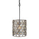 Windsor One Light Pendant in Carbon/Havana Gold (137|345P01CBHG)