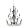 Brentwood 18 Light Chandelier in Carbon Black (137|350C18CB)