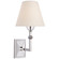 Jane One Light Wall Sconce in Polished Nickel (268|AH 2305PN-NP)