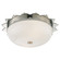 Rachel Two Light Flush Mount in Polished Nickel (268|AH 4029PN-WG)
