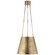 Lily Three Light Pendant in Natural Brass (268|AH 5210NB)