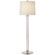 Riga One Light Buffet Lamp in Crystal and Polished Nickel (268|ARN 3005CG/PN-L)