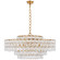 Liscia 12 Light Chandelier in Gild (268|ARN 5174G-CG)