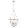 Pondview Three Light Lantern in Burnished Silver Leaf (268|ARN 5200BSL)