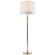 Simple Scallop One Light Floor Lamp in Soft Brass (268|BBL 1023SB-S2)