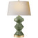 Weller One Light Table Lamp in Shellish Kiwi (268|CHA 8666SHK-NP)