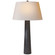 Fluted Spire One Light Table Lamp in Aged Iron (268|CHA 8906AI-NP)