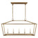 Darlana Five Light Linear Pendant in Gilded Iron (268|CHC 2156GI)