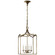 Darlana Fancy Four Light Lantern in Gilded Iron (268|CHC 2180GI)