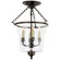 Sussex Bell Jar Four Light Semi-Flush Mount in Bronze (268|CHC 2209BZ)