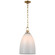 Andros LED Pendant in Antique-Burnished Brass (268|CHC 5426AB-WG)