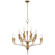 Aiden 20 Light Chandelier in Gilded Iron (268|CHC 5503GI)