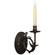 Perching Bird One Light Wall Sconce in Hand Painted Rust Finish (268|CHD 1158R)
