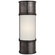 Oxford One Light Bath Sconce in Bronze (268|CHD 1551BZ-FG)