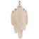 Cora LED Wall Sconce in Antique-Burnished Brass (268|CHD 2915AB-ALB)