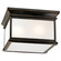 Club Square Three Light Flush Mount in Bronze (268|CHO 4311BZ-FG)