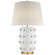 Linden One Light Table Lamp in Plaster White (268|KW 3031PW-L)