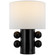 Tiglia LED Table Lamp in Black (268|KW 3686BLK-L)