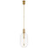 Nye LED Pendant in Antique-Burnished Brass (268|KW 5132AB)