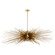 Strada 16 Light Chandelier in Gild (268|KW 5182G)