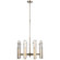 Malik LED Chandelier in Polished Nickel (268|S 5911PN-CG)