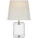 Henri One Light Wall Sconce in Crystal and Polished Nickel (268|SK 2030CG/PN-L)