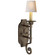 Margarite One Light Wall Sconce in Aged Iron (268|SK 2105AI)