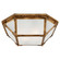 Morris Two Light Flush Mount in Gilded Iron (268|SK 4008GI-FG)