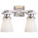 Ny Subway Two Light Wall Sconce in Polished Nickel (268|SL 2152PN-WG)