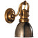 Yoke One Light Wall Sconce in Hand-Rubbed Antique Brass (268|SL 2975HAB-AN)