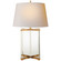 Cameron One Light Table Lamp in Crystal With Gild (268|SP 3005CG/GI-NP)