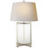 Cameron One Light Table Lamp in Crystal (268|SP 3005CG-NP)